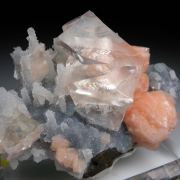 Calcite with Stilbite