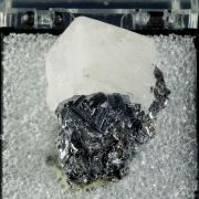 Galena on Calcite