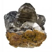 Cerussite Var. Schwarzbleierz