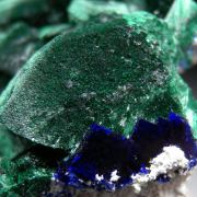 Azurite, Malachite, Barite