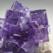 FLUORITE with PHANTOMS, QUARTZ