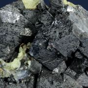 Magnetite with Quartz (var. Chalcedony)