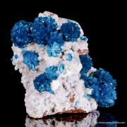 Cavansite on Stilbite