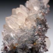 'Gitter' Quartz on Feldspar