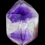 Quartz var. hourglass amethyst