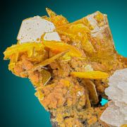 Wulfenite  & Baryte