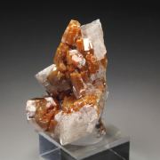 VANADINITE, CALCITE