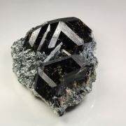 GARNET var. ANDRADITE var. MELANITE, PARGASITE