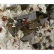 Spessartine, Smoky Quartz, Microcline