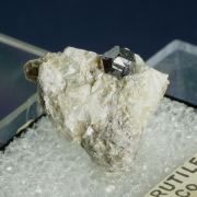 Rutile on Pyrophyllite