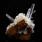 Quartz + Siderite.