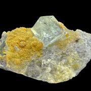 Fluorite, quartz MONGOLIA