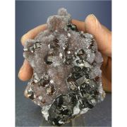 Sphalerite, Quartz