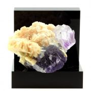 Fluorite + Dolomite.