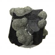 Ferberite (twin) with Marcasite and Arsenopyrite