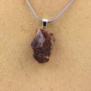 Raw Grossular-Andradite Garnet Necklace. 30.50 ct.