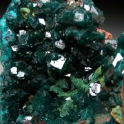 Dioptase with Malachite