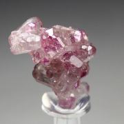 gem VESUVIANITE with RASPBERRY CAPS