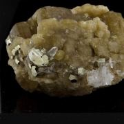 Siderite, Quartz, Pyrite.