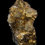 Chalcopyrite on Sphalerite