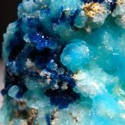 Veszelyite on Hemimorphite