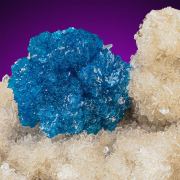 Cavansite  on Stilbite