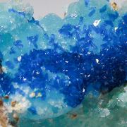 Veszelyite on Hemimorphite