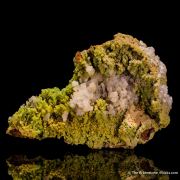 Pyromorphite with Calcite