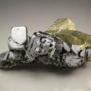 CHALCOPYRITE, GALENA