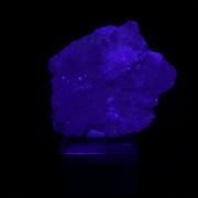 YTTROFLUORITE on GYPSUM - Qinglong Mine (Dachang Mine), Qinglong, Qianxinan, Guizhou, China