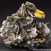 Wulfenite with Mimetite