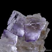 Fluorite epimorph after Celestine