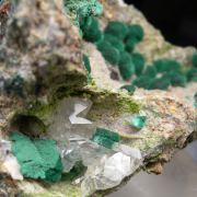 Cerussite, Malachite