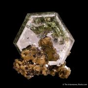 Fluorapatite on Muscovite