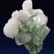 Apophyllite with Scolecite