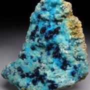 Veszelyite on Hemimorphite