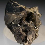 Pyrite on Tetrahedrite