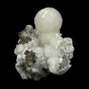 Wavellite with Pyrrhotite