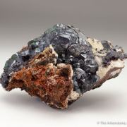 Cuprite with Dolomite