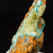 Senegalite on Turquoise