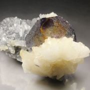 FLUORITE with PHANTOMS, CALCITE