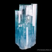 Beryl var. Aquamarine cluster