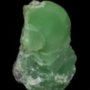 Smithsonite on Fluorite