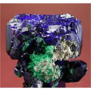 Azurite, Brochantite