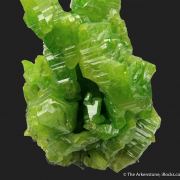 Pyromorphite (large, hoppered crystals)