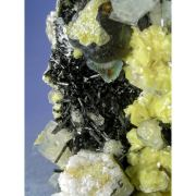 Goshenite, Fluorite, Muscovite, Schorl