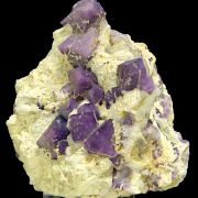 Fluorite, baryte 