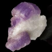 Fluorapatite on Cleavelandite