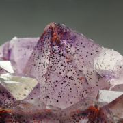 QUARTZ var. AMETHYST with HEMATITE inclusions