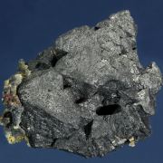 Magnetite with Quartz (var. Chalcedony)